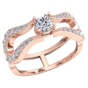 انگشتر نقره زنانه ژابیز کد 157