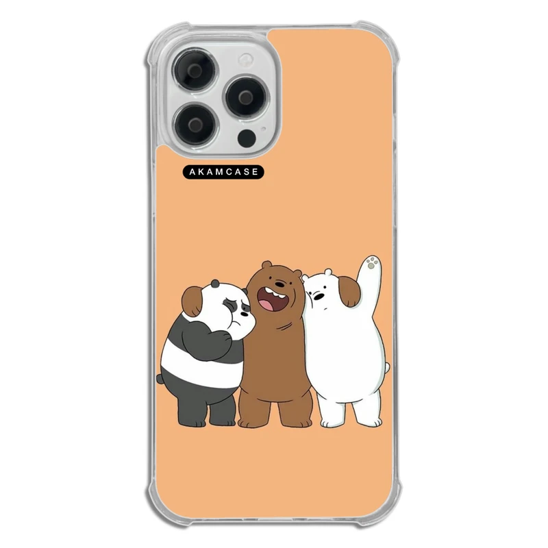 کاور آکام مدل AMCWTA13PROMAX-BARE BEAR10 مناسب برای گوشی موبایل اپل iPhone 13 Pro Max