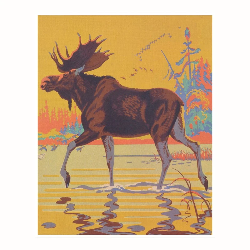 پوستر مدل مستر وینتیج حیات وحش