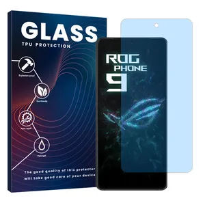Glass Resistant model matte anti blue ray screen protector suitable for Asus ROG Phone 9 mobile phone