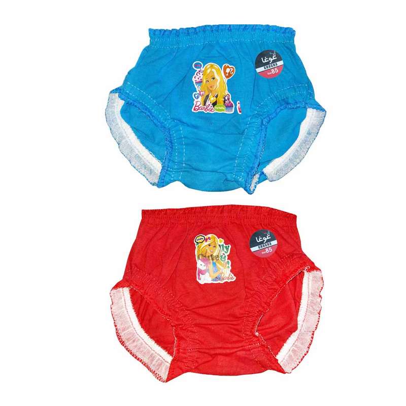 شورت دخترانه غوغا مدل نیم پا کد OOid-0188 مجموعه 2 عددی