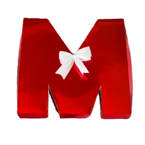 جعبه هدیه مدل حروف انگلیسی حرف M