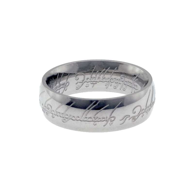 انگشتر داتینو مدل یگانه ارباب حلقه ها حکاکی ساده