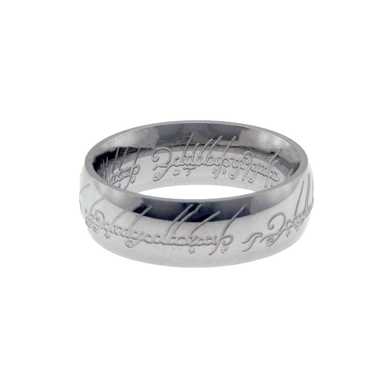 انگشتر داتینو مدل یگانه ارباب حلقه ها حکاکی ساده