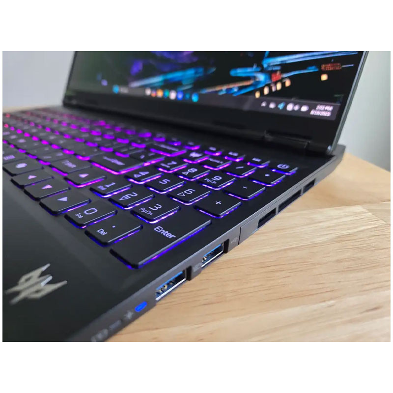 لپ تاپ 16 اینچ ایسر مدل Predator HELIOS NEO16S AI PHN16S-71-91AW- Core Ultra 9 275HX-RTX5060 8GB-16GB DDR5 6400MHz-1TB SSD-OLED QHD 240Hz-W به همراه کیف