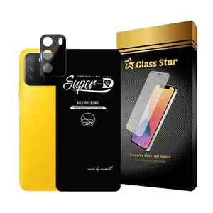  Glass Star SUPLNFUGS Screen Protector With Camera Lens Protector For Xiaomi Poco M3  
