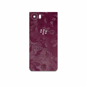 MAHOOT Red-Wildflower Cover Sticker for BlackBerry KEYONE