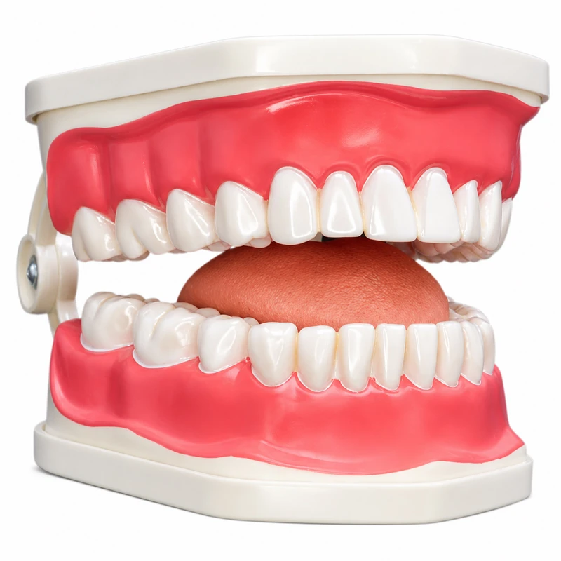 مولاژ مدل دندان انسان با 5 برابر اندازه طبیعی کد 3D NEW با قابلیت شستشو