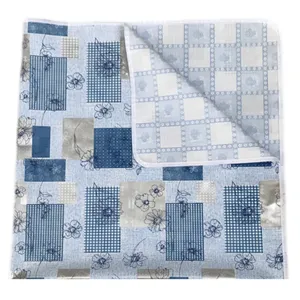 سفره 4 نفره مدل آوا طرح 2 رو سایز 100×100 سانتی متر کد 05