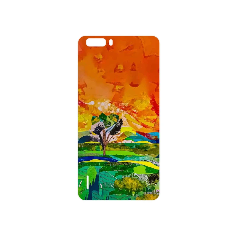برچسب پوششی ماهوت مدل Collage of Painting مناسب برای گوشی موبایل آنر 6 Plus