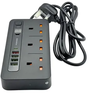 محافظ برق و چندراهی برق پرودو مدل PD-FWCH013-BK