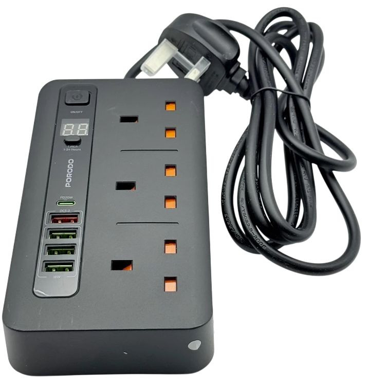 محافظ برق و چندراهی برق پرودو مدل PD-FWCH013-BK