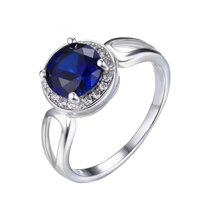 انگشتر نقره زنانه قیراط طرح تک سنگ کد GH4441