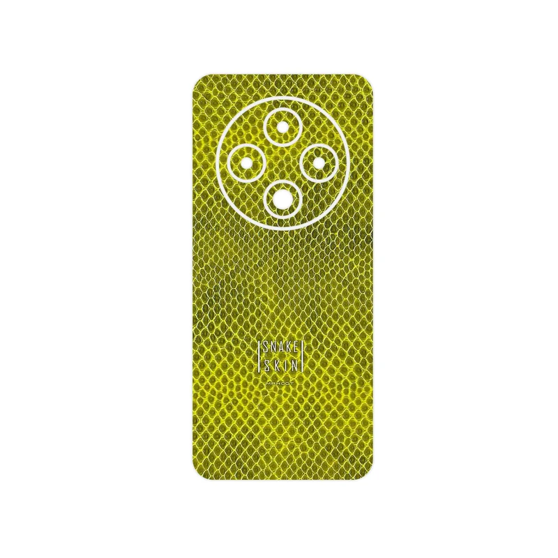 برچسب پوششی ماهوت مدل Yellow Snake Skin مناسب برای گوشی موبایل شیائومی Redmi 14C