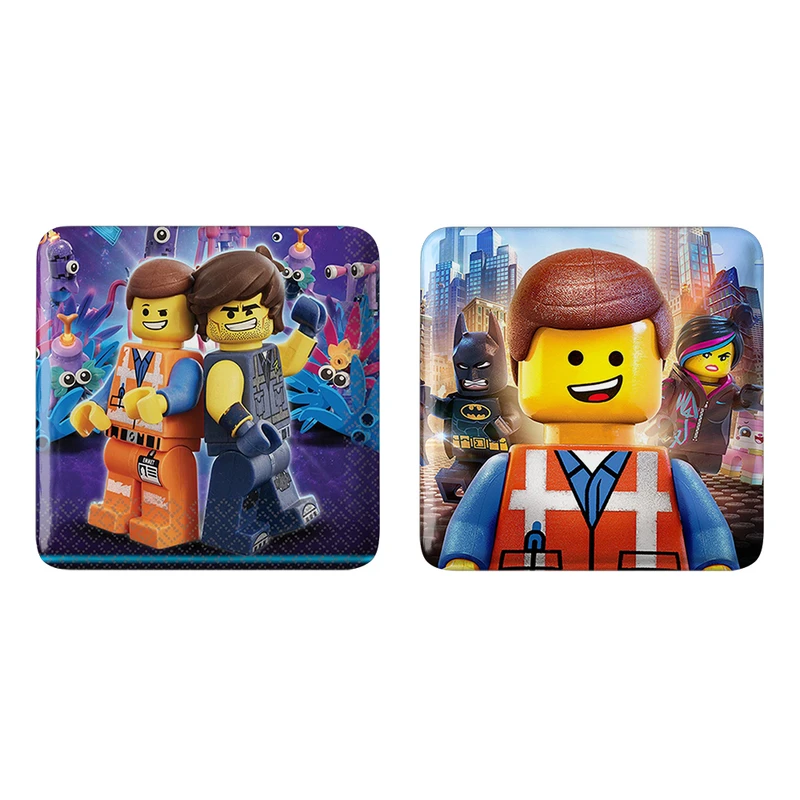 مگنت خندالو مدل انیمیشن LEGO کد 37623763 مجموعه 2 عددی