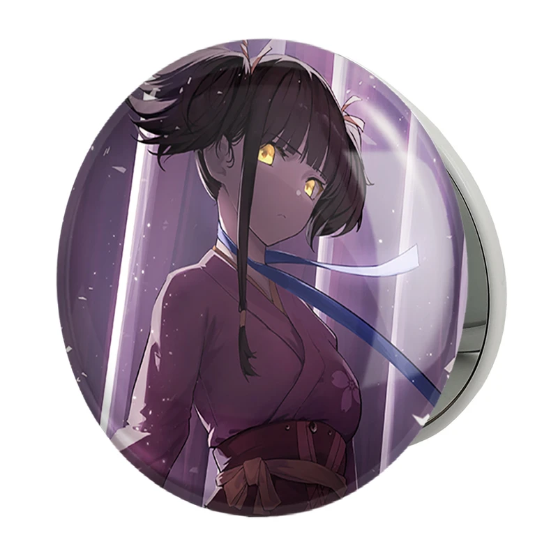 آینه جیبی خندالو طرح مومی انیمه کابانری (Kabaneri) مدل تاشو کد 35982