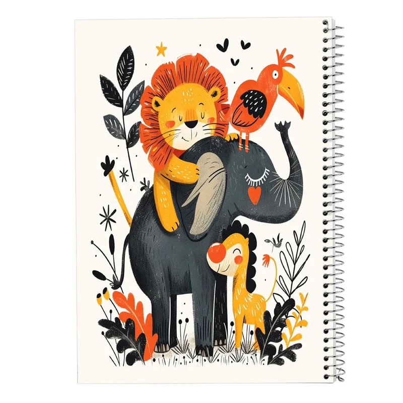 دفتر لیست خرید 50 برگ مدوپد مدل موجودات فانتزی کد DF16826