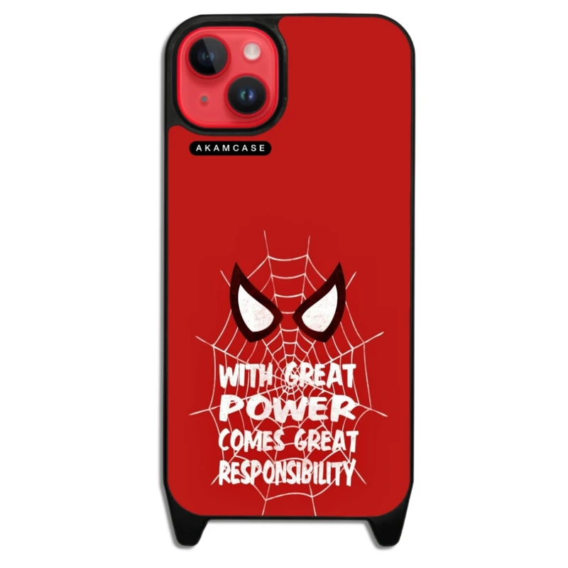کاور آکام مدل AMCWLA14PLUS-SPIDERMAN18 مناسب برای گوشی موبایل اپل iPhone 14 Plus