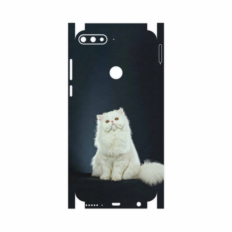 برچسب پوششی ماهوت مدل Persian cat-FullSkin مناسب برای گوشی موبایل هوآوی Y7 Prime 2018