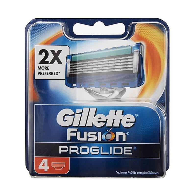 تیغ یدک ژیلت مدل Fusion Proglide بسته 4 عددی