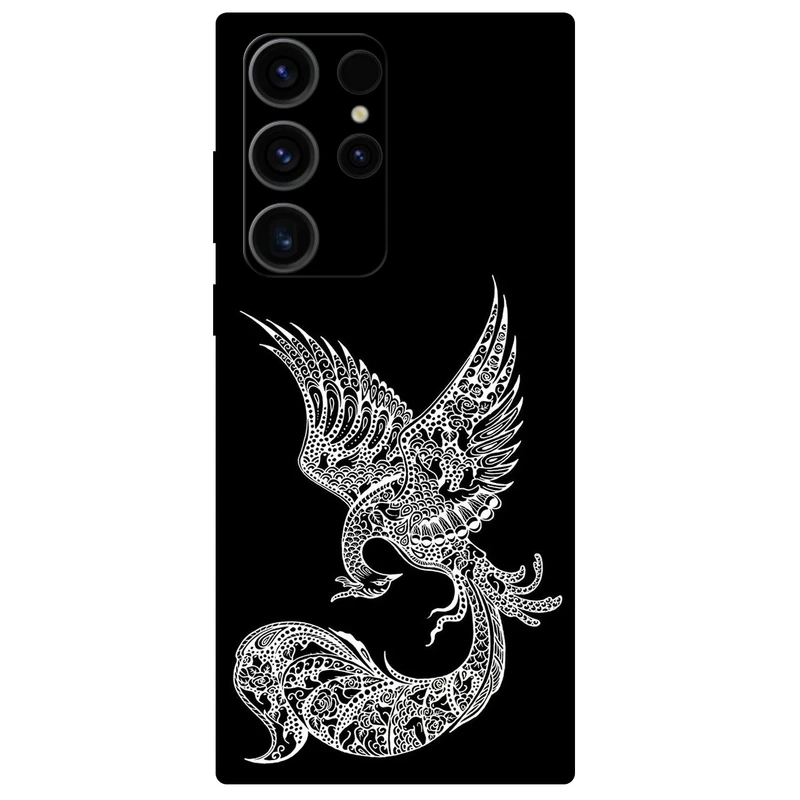 کاور مگافون طرح ققنوس مدل 1629 مناسب برای گوشی موبایل سامسونگ Galaxy S23 Ultra