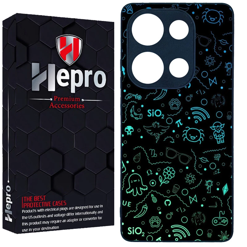 کاور هپرو طرح فانتزی مدل TPU مناسب برای گوشی موبایل شیائومی REDMI NOTE 13 PRO 4G