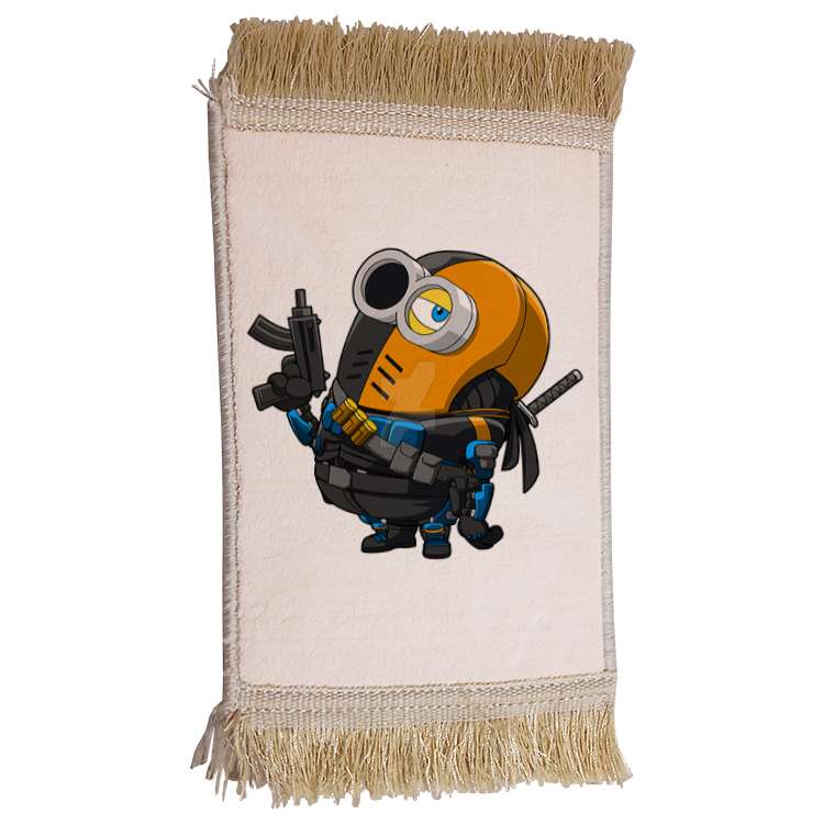 فرش ماشینی دیوارکوب مدل مینیون کد 88