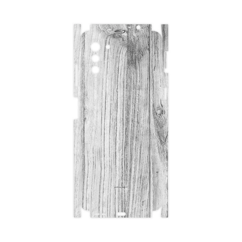 برچسب پوششی ماهوت مدل White-Wood-FullSkin مناسب برای گوشی موبایل نوکیا G21