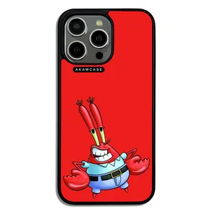 AKAM AMC-WA15PROMAX-SPONGE BOB15 Cover For Apple iPhone 15 Pro Max