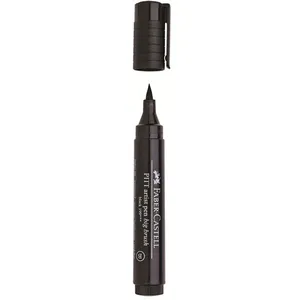 ماژیک حرفه ای فابر کاستل مدل Big Brush - Black 199