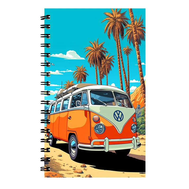 دفتر نت موسیقی 40 برگ طرح فولکس واگن کد 401