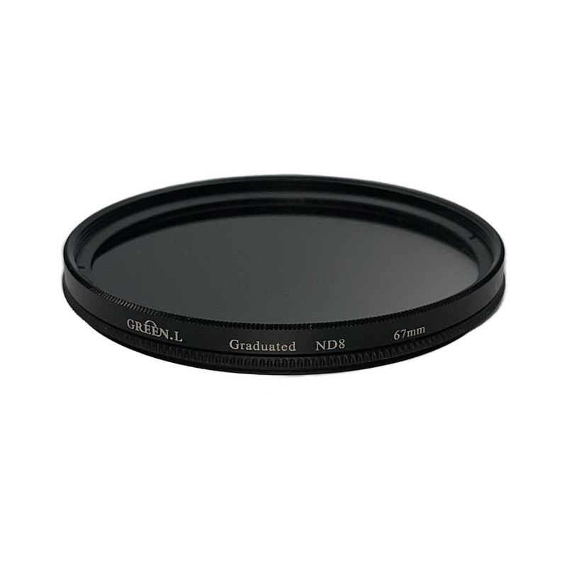 فیلتر لنز گرین ال مدل GRADUAL ND8 -67MM