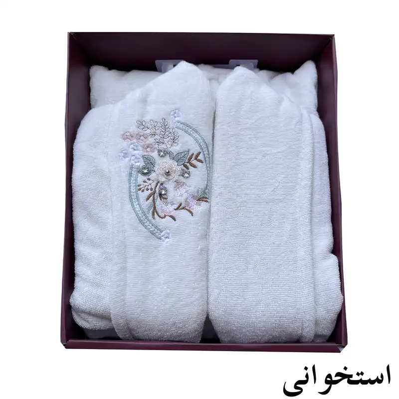 حوله پالتویی پاموک مدل نخ رینگ کد ۱۵ سایز ۱۱۵