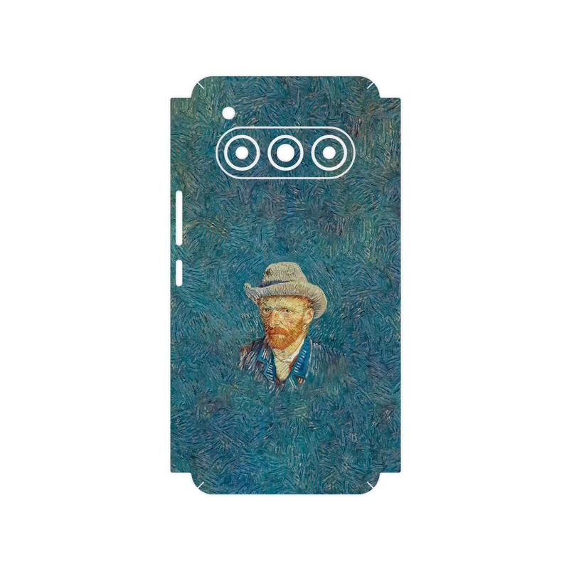 برچسب پوششی ماهوت مدل Self portrait with a gray felt hat مناسب برای گوشی موبایل داریا Bond II Lite 5G