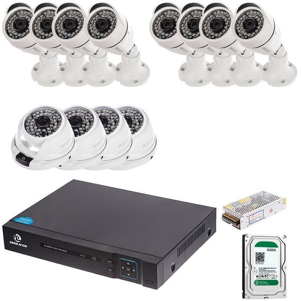 سیستم امنیتی ای اچ دی نگرون کاربری فروشگاهی 12 دوربین