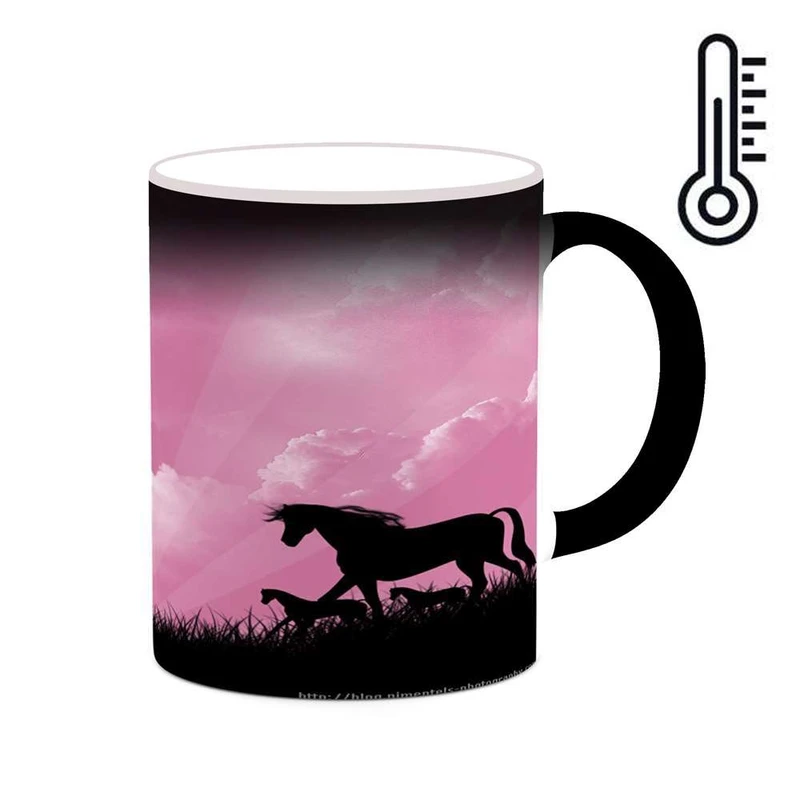 ماگ حرارتی کاکتی مدل اسب کد mgh24195