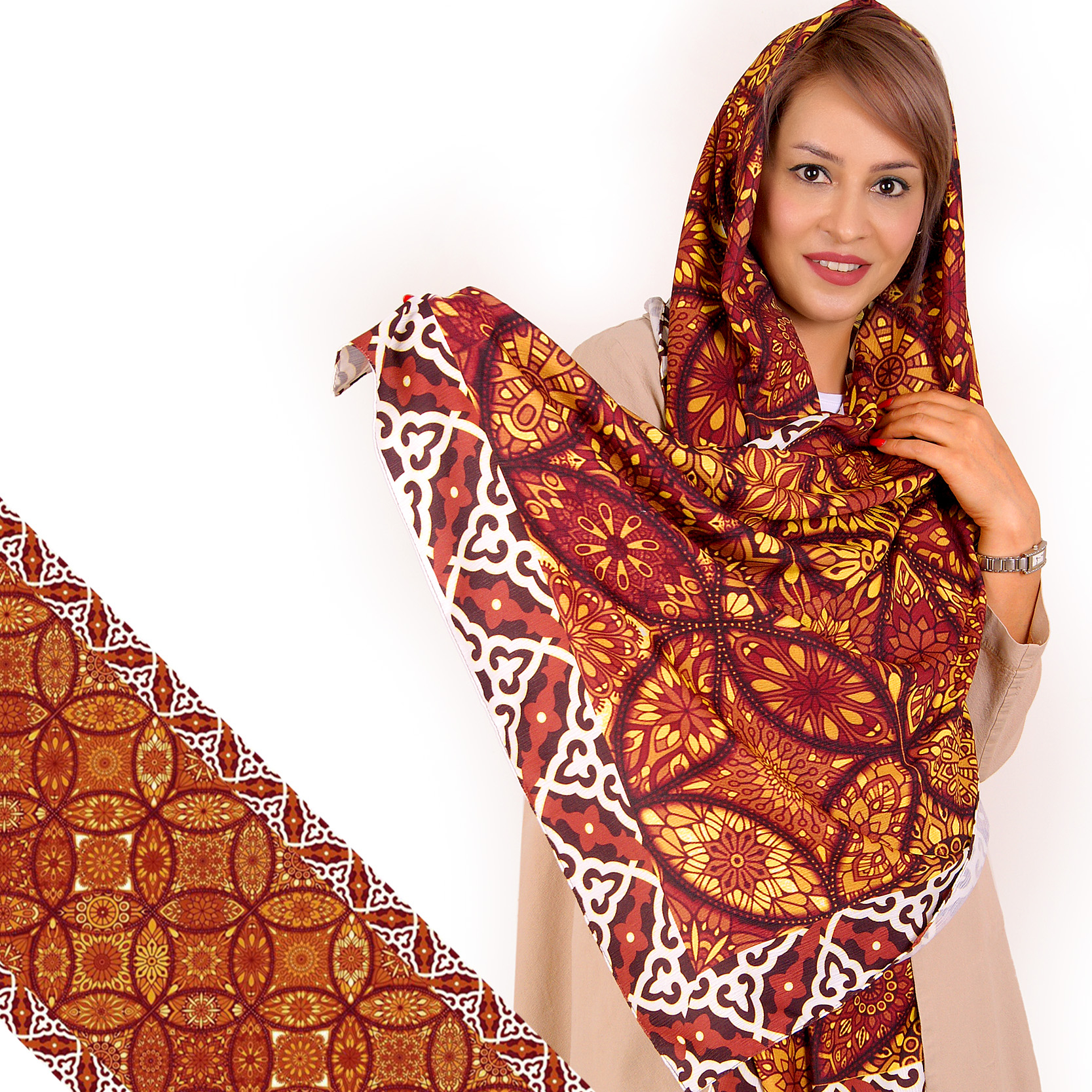 شال زنانه مدل 401325