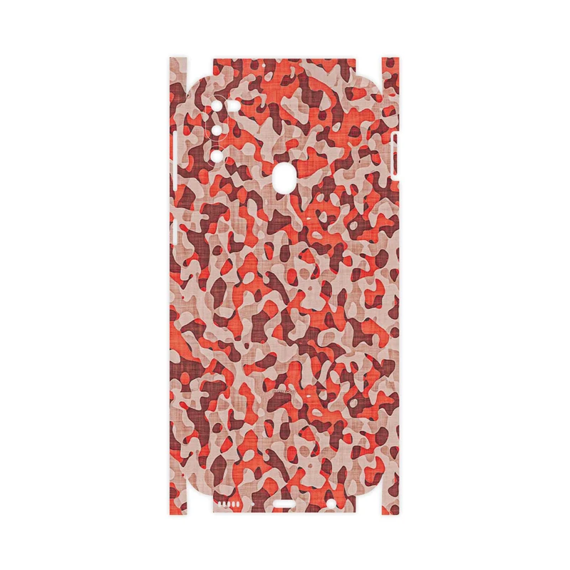 برچسب پوششی ماهوت مدل Red Infantry Army-FullSkin مناسب برای گوشی موبایل سامسونگ Galaxy M21 (2021) Edition