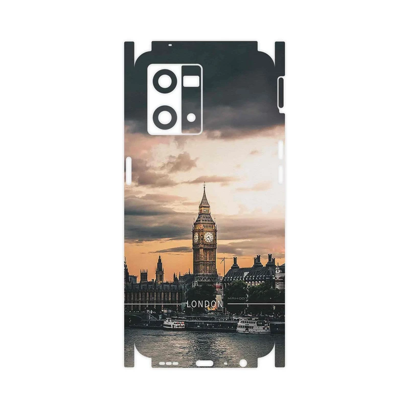 برچسب پوششی ماهوت مدل London_City-FullSkin مناسب برای گوشی موبایل اپو Reno 8 4G