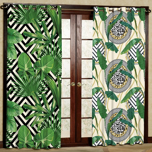 پرده مدل مخمل پانچی کد 6356 سایز 280x140 سانتی متر