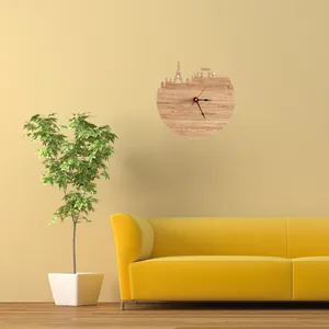 ساعت دیواری طرح پاریس کد c20