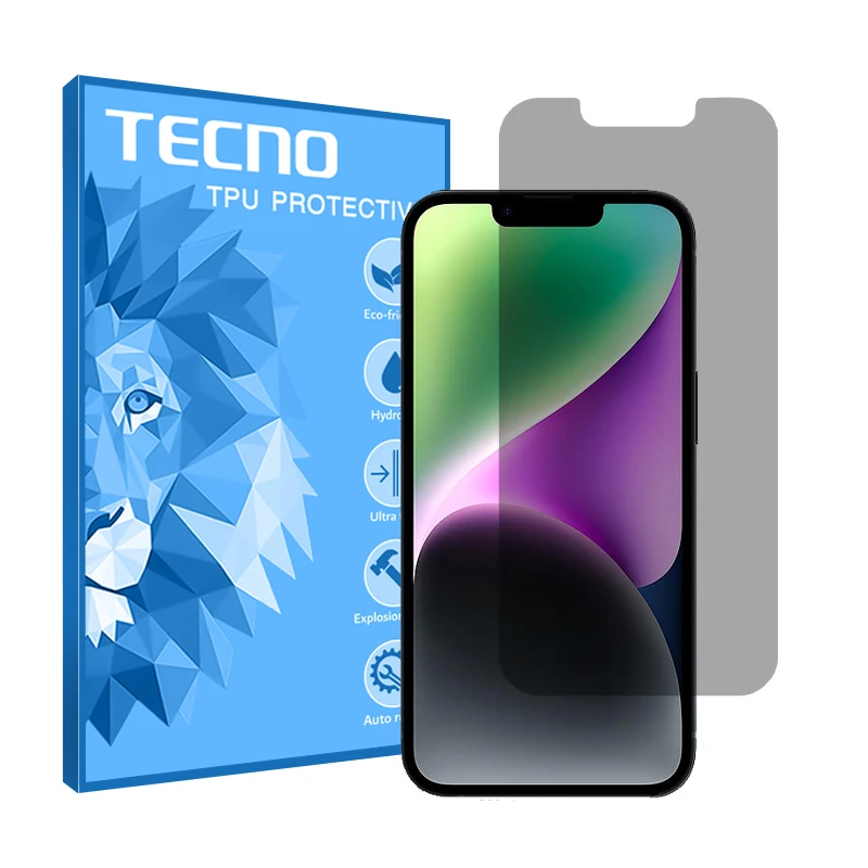 محافظ صفحه نمایش حریم شخصی تکنو مدل HyPRV مناسب برای گوشی موبایل اپل iPhone 14 Plus