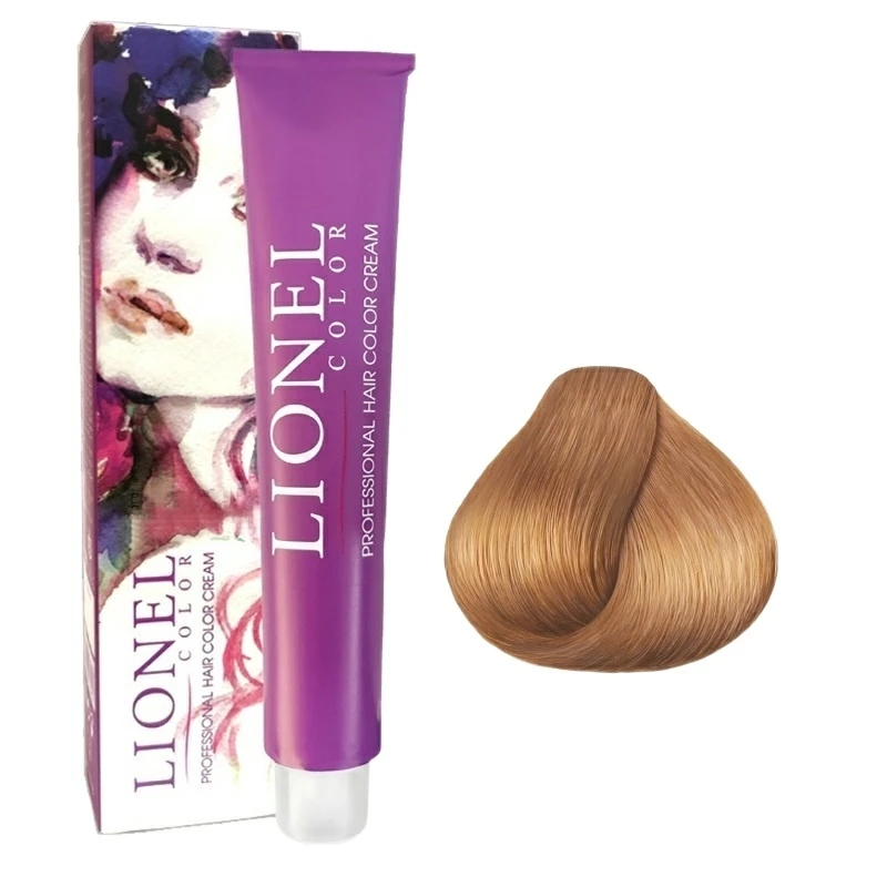 رنگ مو لیونل شماره 7.34 حجم 100 میلی لیتر رنگ بلوند عسلی متوسط