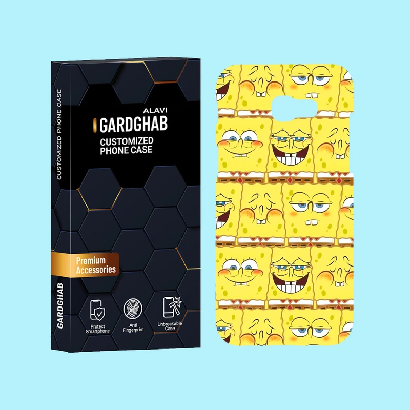 کاور گارد قاب علوی مدل پترن فانتزی مناسب برای گوشی موبایل سامسونگ Galaxy A5 2017 / A520