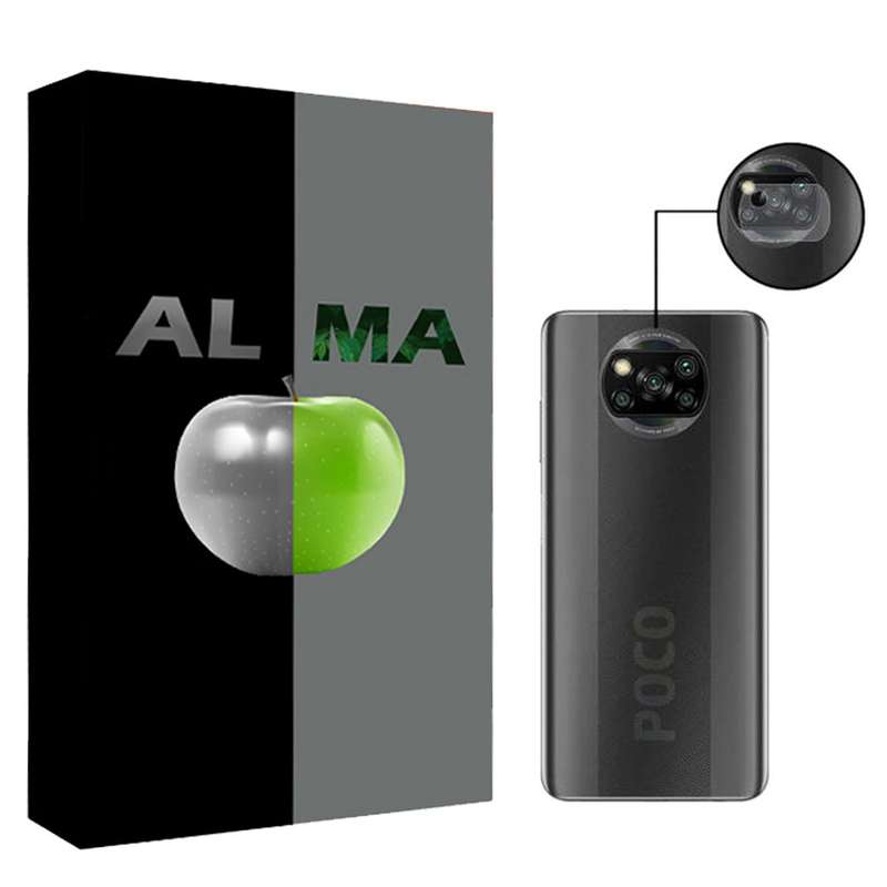 محافظ لنز دوربین آلما مدل LN-SD مناسب برای گوشی موبایل شیائومی Poco X3 / X3 Pro