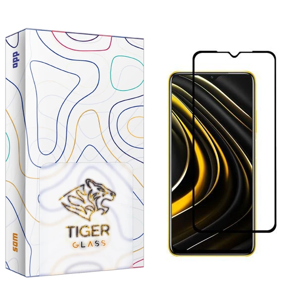 محافظ صفحه نمایش تایگر گلس مدل SAM2 مناسب برای گوشی موبایل شیائومی Poco M3