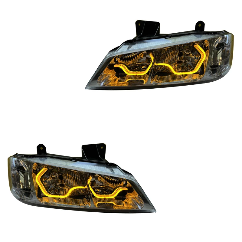 چراغ جلو خودرو گروه پژوهش صنعت مدرن مدل 3D-I8-Y مناسب برای پژو پارس بسته دو عددی