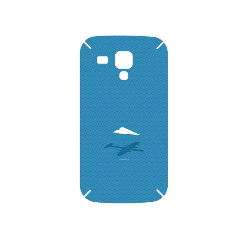 برچسب پوششی ماهوت مدل Minimal Paper Airplane مناسب برای گوشی موبایل سامسونگ Galaxy S Duos GT S7562