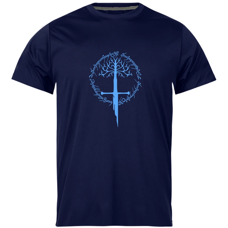 تی‌شرت آستین کوتاه مردانه مدل ارباب حلقه ها 202