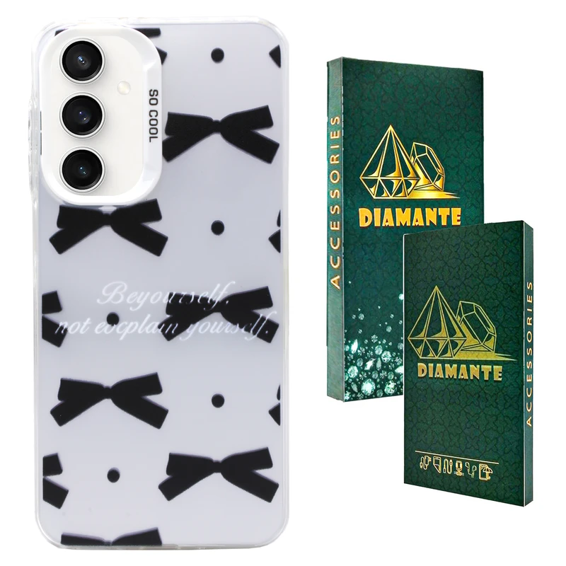 کاور دیامانته مدل Papillon Gn مناسب برای گوشی موبایل سامسونگ Galaxy A34